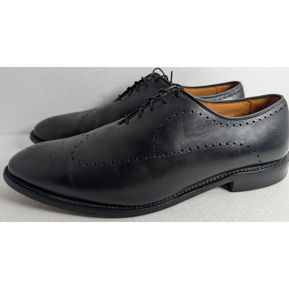 Allen Edmonds Fairfax Black Leather Wingtip Oxford Shoes Men's Size 13 B USA